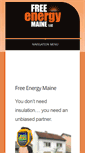 Mobile Screenshot of freeenergymaine.com